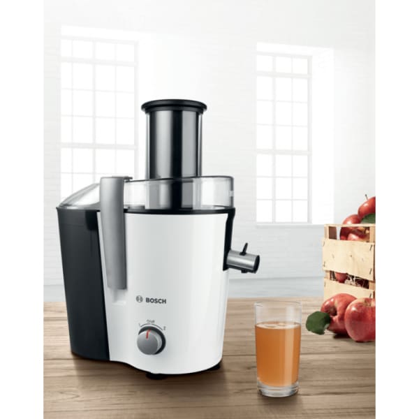 Centrifugeuse BOSCH 700W blanc & inox (MES25A0) Centrifugeuse BOSCH 700W blanc & inox (MES25A0)